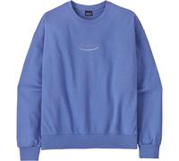 Patagonia W's '95 Oval Logo Daily Crew sudadera mujer - Diver Blue - L