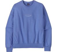 Patagonia W's '95 Oval Logo Daily Crew sudadera mujer - Diver Blue - XS