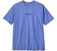 Patagonia W's '95 Oval Logo Oversized T-Shirt camiseta mujer - Diver Blue - M