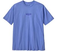 Patagonia W's '95 Oval Logo Oversized T-Shirt camiseta mujer - Diver Blue - XS