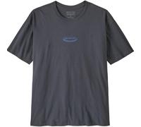 Patagonia W's '95 Oval Logo Oversized T-Shirt camiseta mujer - Smolder Blue - L
