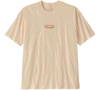 Patagonia W's '95 Oval Logo Oversized T-Shirt camiseta mujer - Undyed Natural - XS