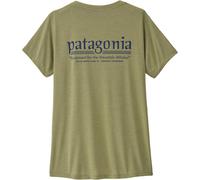 Patagonia W's Cap Cool Daily Shirt - Hut Tripper camiseta mujer - Gumtree Green - Light Gumtree Green X-Dye - XS