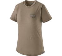 PATAGONIA W's Cap Cool Merino Blend Graphic Shirt - Mujer - Beige / Marrón - talla M- modelo 2026