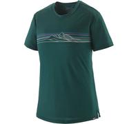 PATAGONIA W's Cap Cool Merino Blend Graphic Shirt - Mujer - Verde - talla L- modelo 2026