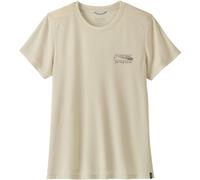 Patagonia W's Cap Cool Trail Shirt - Stratapeaks camiseta mujer - Dyno White - XS
