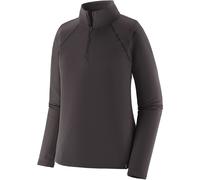 Patagonia W's Cap MW Zip Neck camiseta térmica mujer - Ink Black - L