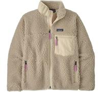 Patagonia - Marcas - W's Classic Retro-X Jkt Natural w/Light Violet para Mujer - Talla M - Beige Beige M
