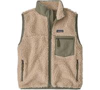 Patagonia W's Classic Retro-X Vest chaleco de forro polar mujer - Dark Natural w/River Rock Green - M