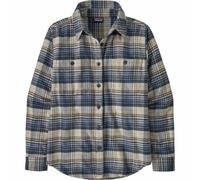 Patagonia W's Fjord Flannel Shirt camisa de franela mujer - River Plaid: Barnacle Blue - S
