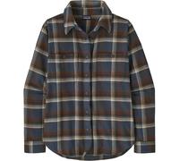 PATAGONIA W's Fjord Flannel Shirt - Mujer - Azul / Marrón / Gris - talla L- modelo 2027
