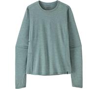 Patagonia W's L/S Cap Cool Sun Shirt camiseta de manga larga mujer - Nouveau Green-Blue Sage X-Dye - L