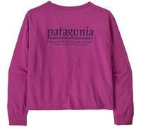 PATAGONIA W's L/s Hut Tripper Easy Cut T-shirt - Mujer - Violeta / Rosa - talla L- modelo 2027