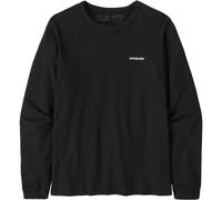 PATAGONIA W's L/s P-6 Logo Responsibili-tee - Mujer - Negro - talla L- modelo 2027