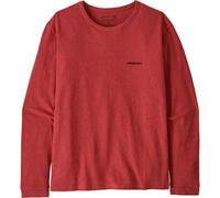 PATAGONIA W's L/s P-6 Logo Responsibili-tee - Mujer - Rojo - talla S- modelo 2026