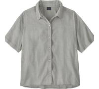 Patagonia W's LW A/C Shirt camisa de manga corta mujer - Solstice Stripe: Smolder Blue - XL