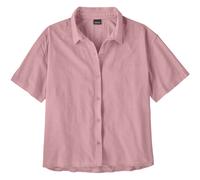 Patagonia W's LW A/C Shirt camisa de manga corta mujer - Windowpane Dobby: Quiet Violet - L