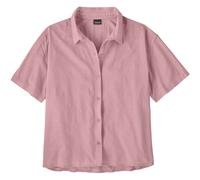 Patagonia W's LW A/C Shirt camisa de manga corta mujer - Windowpane Dobby: Quiet Violet - S