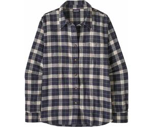 Patagonia - W's LW Fjord Flannel Shirt Evergreen Fjord Smolder Blue para Mujer - Talla M - Verde Verde M