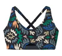Patagonia - Ropa de senderismo mujer - W's Maipo Low Impact Adjustable Bra Kaleido Black para Mujer - Talla S - Negro Negro S