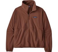 Patagonia - W's Micro D 1/2 Zip Fleece P/O Berm Brown para Mujer - Talla M - Marrón Marrón M