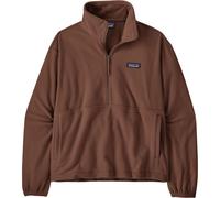 Patagonia - Marcas - W's Micro D 1/2 Zip Fleece P/O Berm Brown para Mujer - Talla M - Marrón Marrón M