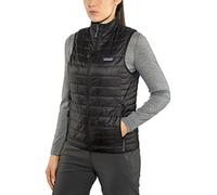 PATAGONIA W's Nano Puff Vest Chaleco, Mujer, Black, L