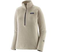 Patagonia - Forros polares mujer - W's R1 Air Zip Neck Wool White para Mujer - Talla S - Beige Beige S