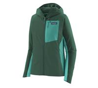 Patagonia W's R1 CrossStrata Hoody 85450 Conifer Green L Mujer