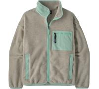 Patagonia - W's Synch Jkt Oatmeal Heather w/Thin Ice para Mujer - Talla M - Beige Beige M