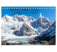 Patagonien 2026 - Traumziel in den Anden (Tischkalender 2026 DIN A5 quer), CALVENDO Monatskalender: Eine Reise durch das einzigartige Patagonien