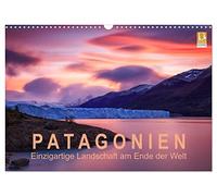 Patagonien: Einzigartige Landschaft am Ende der Welt (Wandkalender 2026 DIN A3 quer), CALVENDO Monatskalender: Berühmte Berge und mächtige Gletscher im einzigartigen Licht
