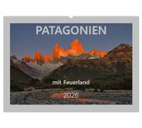 Patagonien mit Feuerland (Wandkalender 2026 DIN A2 quer), CALVENDO Monatskalender: Es ist eine Reise durch die großartigen Landschaften des Südens von Argentinien und Chile.