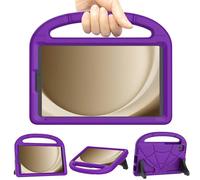 Patamiyar Funda Infantil para Samsung Galaxy Tab A9 8,7" 2023, Ligera Prueba Golpes Samsung A9 Tablet Funda con Asa Soporte para Samsung Galaxy Tab A9 (SM-X110/X115/X117) &Tab A7 Lite -Violeta