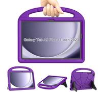 Patamiyar Funda Infantil para Samsung Galaxy Tab A9 Plus 11 Pulgadas 2023, Ligera Prueba Golpes Apta Niños, con Asa Soporte - Violeta