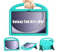 Patamiyar Funda Infantil para Samsung Galaxy Tab A9 Plus 11 Pulgadas 2023 - Ligera Prueba Golpes para Niños con Asa Soporte - Turquesa