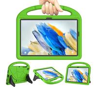 Patamiyar Funda para Niños para Samsung Galaxy Tab A8 de 10,5 Pulgadas 2022, Ligera Prueba Golpes Niños con Agarre y Soporte para Galaxy Tablet A8 de 10,5 Pulgadas (SM-X200/X205/X207)-Verde