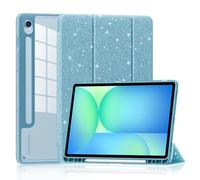 Patamiyar Funda para Samsung Galaxy Tab S10 Lite/S10 FE 2025/S9 FE 10.9 pulgadas/S9 11 pulgadas 2023, delgado triple soporte plegable Samsung Tab S10 Lite/S10 FE/S9 FE/S9 Funda con Auto Sleep/Wach