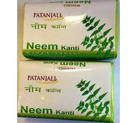 Patanjali Kanti Neem Jabón (limpiador corporal) 75 g (Paquete de 2)