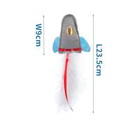 Patapalooza Cohete de Juguete con Lanzamiento automático, Luces LED y Sonido; Ideal para Juegos al Aire Libre y Desarrollo de Habilidades motoras.