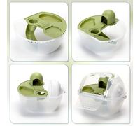 Patapalooza Jaula portátil para hámster, Resistente a la Intemperie, fácil de Transportar; Ideal para Exteriores, Camping y Viajes con Mascotas.