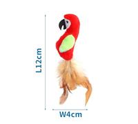 Patapalooza Loro de Juguete Interactivo con Sonido, Luces LED y Funciones de grabación; Ideal para Entretenimiento y educación Infantil.