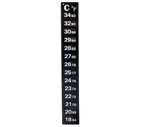 Patapalooza Termómetro Adhesivo para acuarios, Pantalla fácil de Leer, medición precisa, Resistente al Agua; Ideal para controlar la Temperatura del Agua.