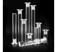 Patas acrílicas for Muebles, reemplazo de Mesa, Transparentes Ajustables, 4 Uds. Pies de sofá Modernos, decoración, for Armario de Cocina/Soporte de TV/Cama(28cm)