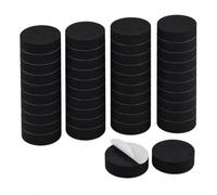 Patas Adhesivas para macetas EVA 40 Piezas 30 x 10 mm Negras
