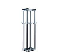 Patas Ajustables, Barra de Soporte para Fregadero de Acero Inoxidable sin Necesidad de taladrar, Soporte telescópico para Fregadero de Cocina para baño (Altura 56-66 cm (22 pulgadas-26 pulga