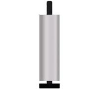 Patas ajustables para muebles, 4 unidades, patas de soporte de repuesto para sofá, cama, silla, mesa de café, color plateado, M8, 20 cm, mejora la estabilidad y el estilo