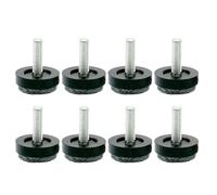 Patas ajustables para nivelar muebles | 8 unidades de pies niveladores antideslizantes con rosca, patas de muebles para atornillar | para escritorio, taburete, armario, sofá, silla, mesa, patas de