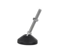Patas ajustables Pies de ajuste universales de nailon M8 M10 M12 M14 M16 M18 M20 M24 Pies de nivelación ajustables Base giratoria Patas articuladas D40-100mm(D60-M10x100)