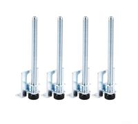 Patas ajustables roscadas de precisión para armarios de armario para lograr un posicionamiento equilibrado en suelos ligeramente inclinados o ásperos (150 mm)